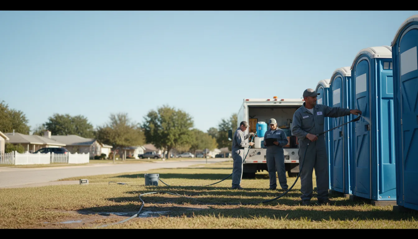Long-Term Portable Toilet Rental in Excel, AL near me